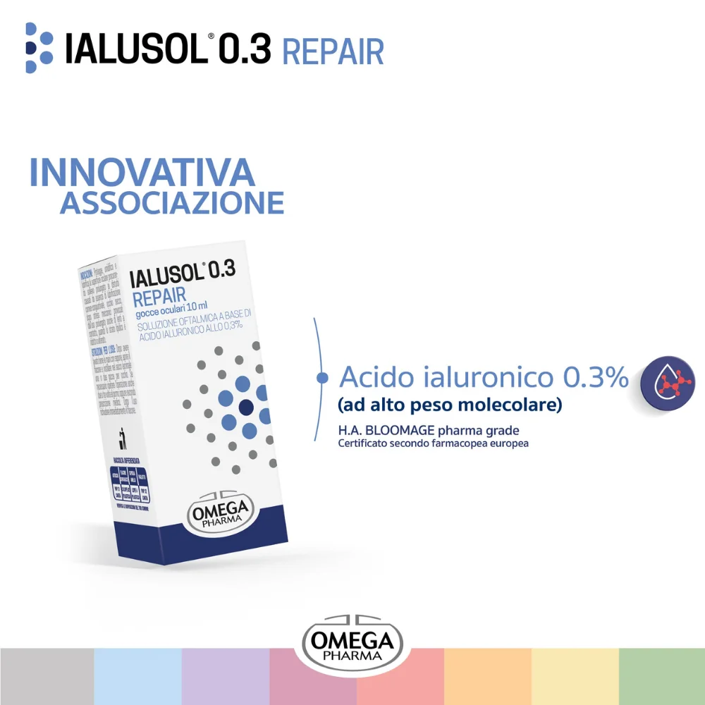 Ialusol 0.3 Repair Gocce Oculari 10 Ml