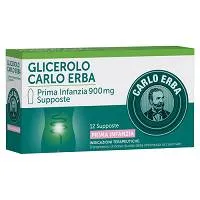Glicerolo Carlo Erba Prima Infanzia 900 mg 12 Supposte