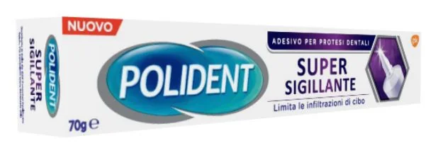 Polident Super Sigillante Adesivo Per Protesi Dentali 70 g Gusto Neutro