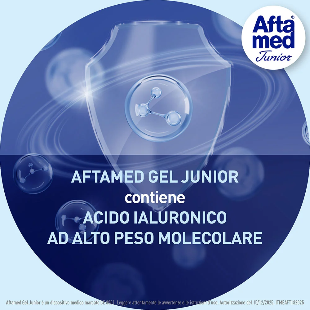 Aftamed Junior Gel 10Ml con Acido Ialuronico
