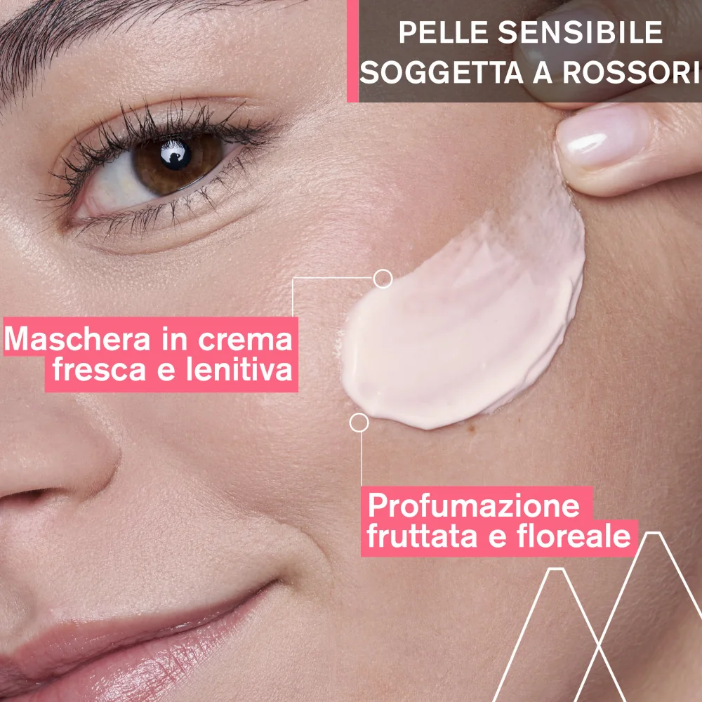 Uriage Rosèliane Maschera Anti-rossore Lenitiva Viso 40 ml Pelle Sensibile