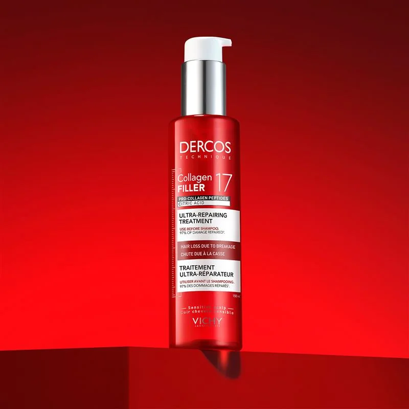Dercos Technique Collagen Repair Pre Shampoo 150 Ml Rinforza Fibra Capillare