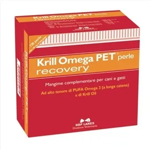 Nbf Lanes Krill Omega Recovery Integratore Infiammazioni Cani E Gatti 120 Perle