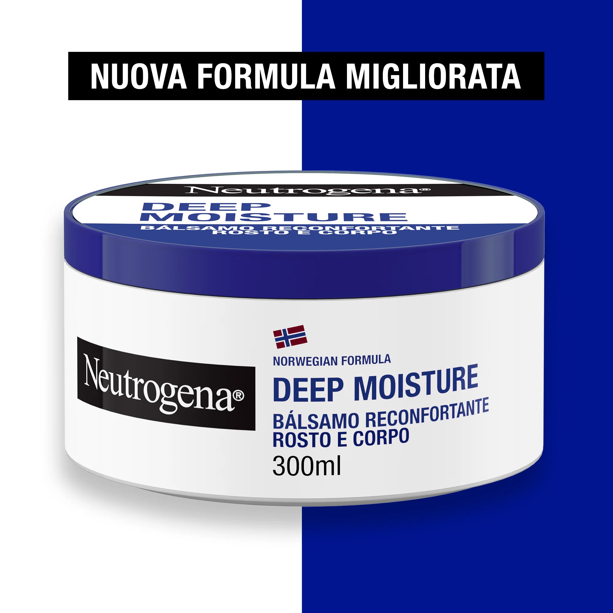 Neutrogena Formula Norvegese Balsamo Comfort Multiuso Idratazione Intensa 300 ml Per Pelle Secca