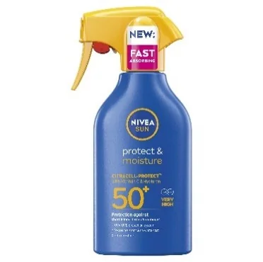 Nivea Sun Protect&Moisture Trigger Spray SPF 50+ Protezione Solare