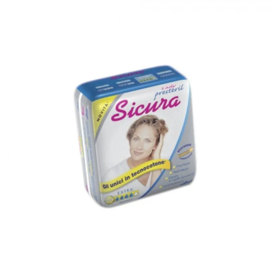 Lady Presteril Sicura Extra Assorbenti 20 Pezzi 