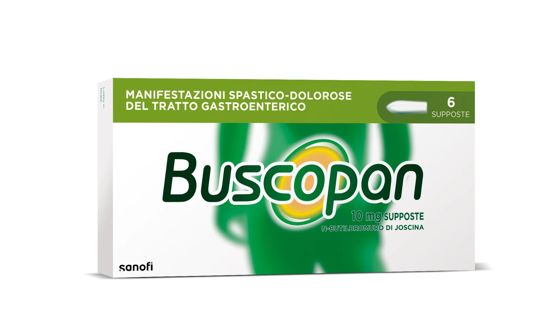 Buscopan 10 mg 6 Supposte Antispastico