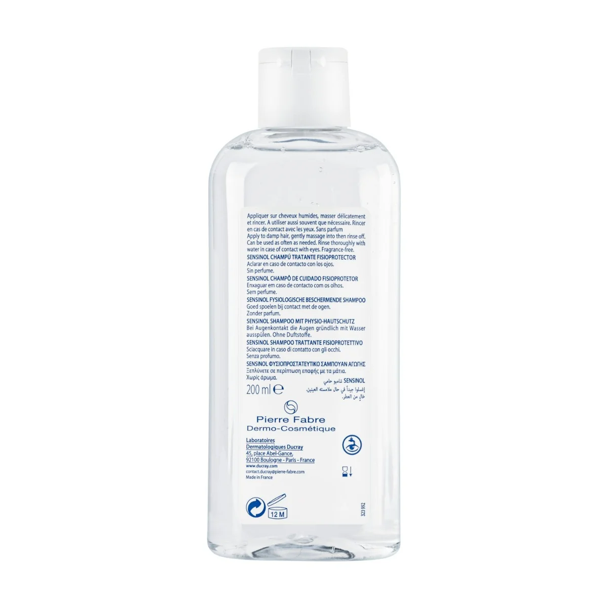 Ducray Sensinol Shampoo 200 ml Cuoio Capelluto Sensibile e Irritabile