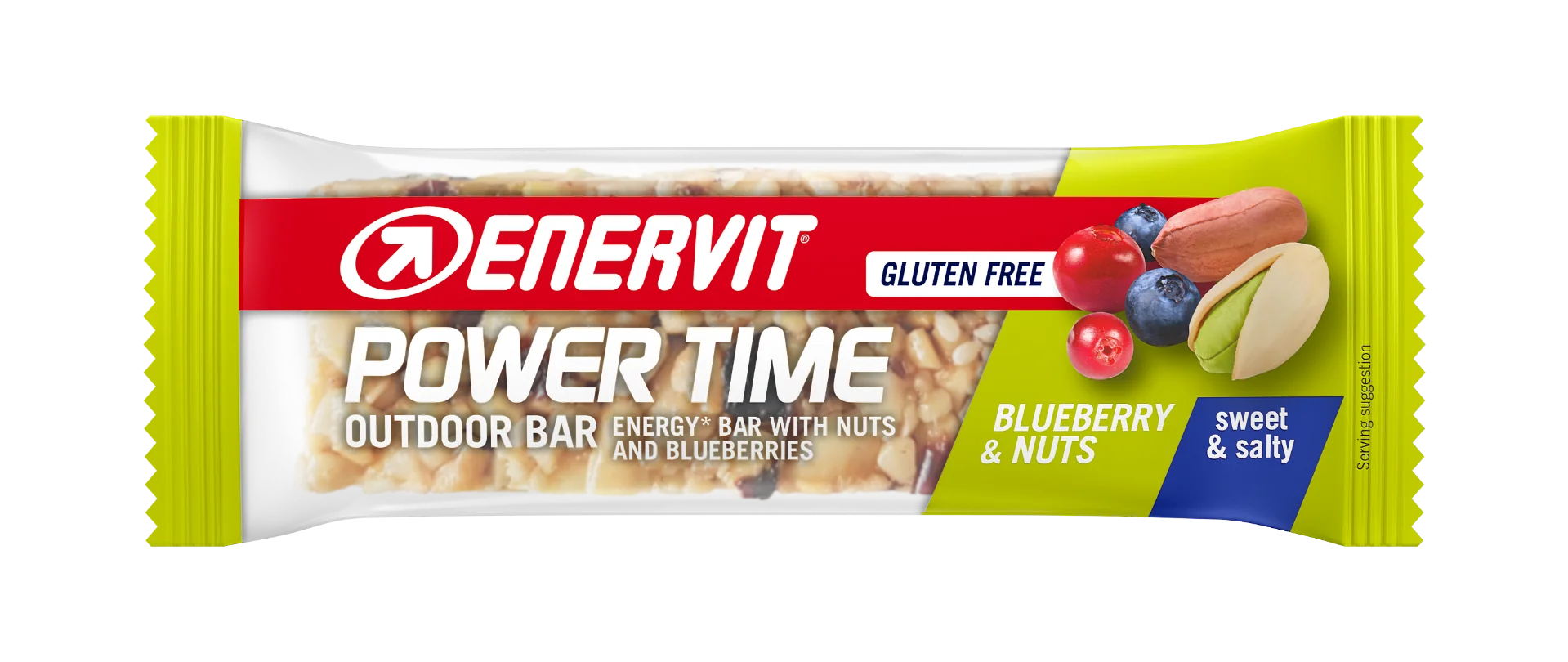 Enervit Power Time Arachidi Mirtilli Barretta Energetica 30 g Ricarica Energetica