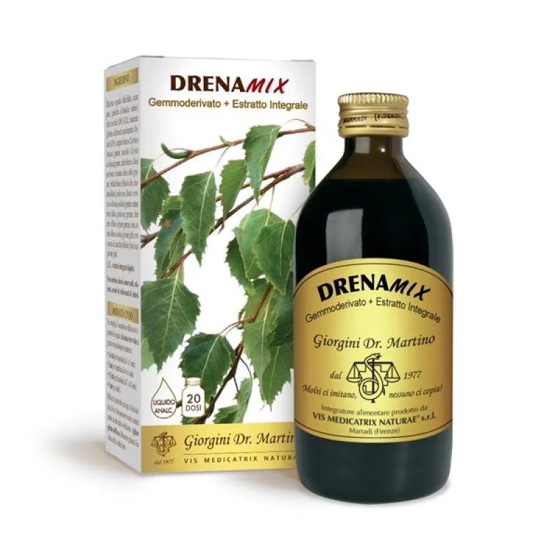 Dr. Giorgini Drenamix Liquido Analcolico Integratore 200 ml 