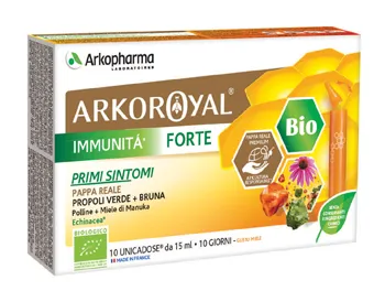 Arkopharma Arkoroyal Immunità Forte Bio 10 Flaconcini