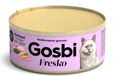 Gosbi Fresko Cat Sterilized Chicken Rabbit 70 G