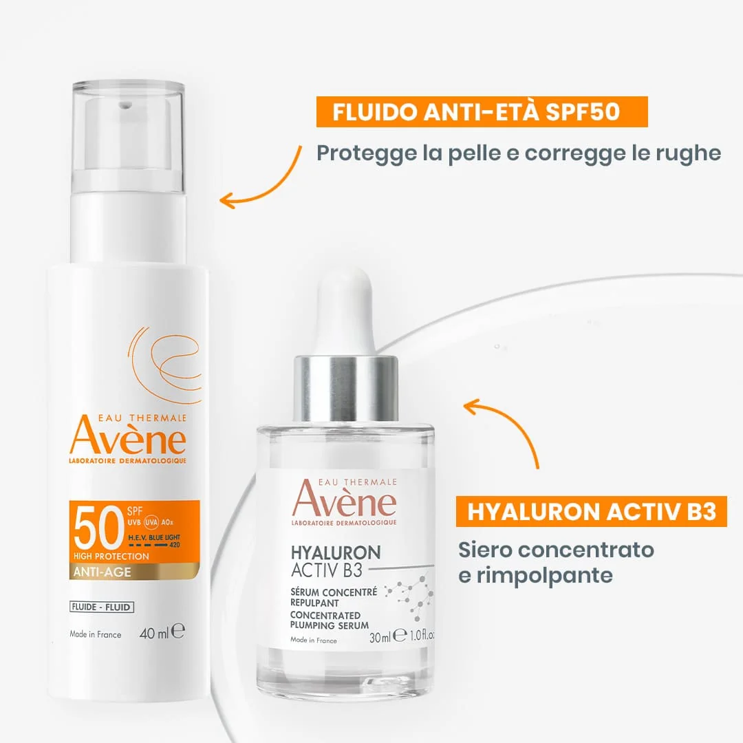 Avene Fluido Solare Anti-età SPF 50+ 40 Ml Protezione Solare