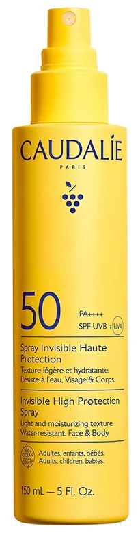 Caudalie Vinosun Spray Invisibile Alta Protezione Spf50 150 Ml Spray solare