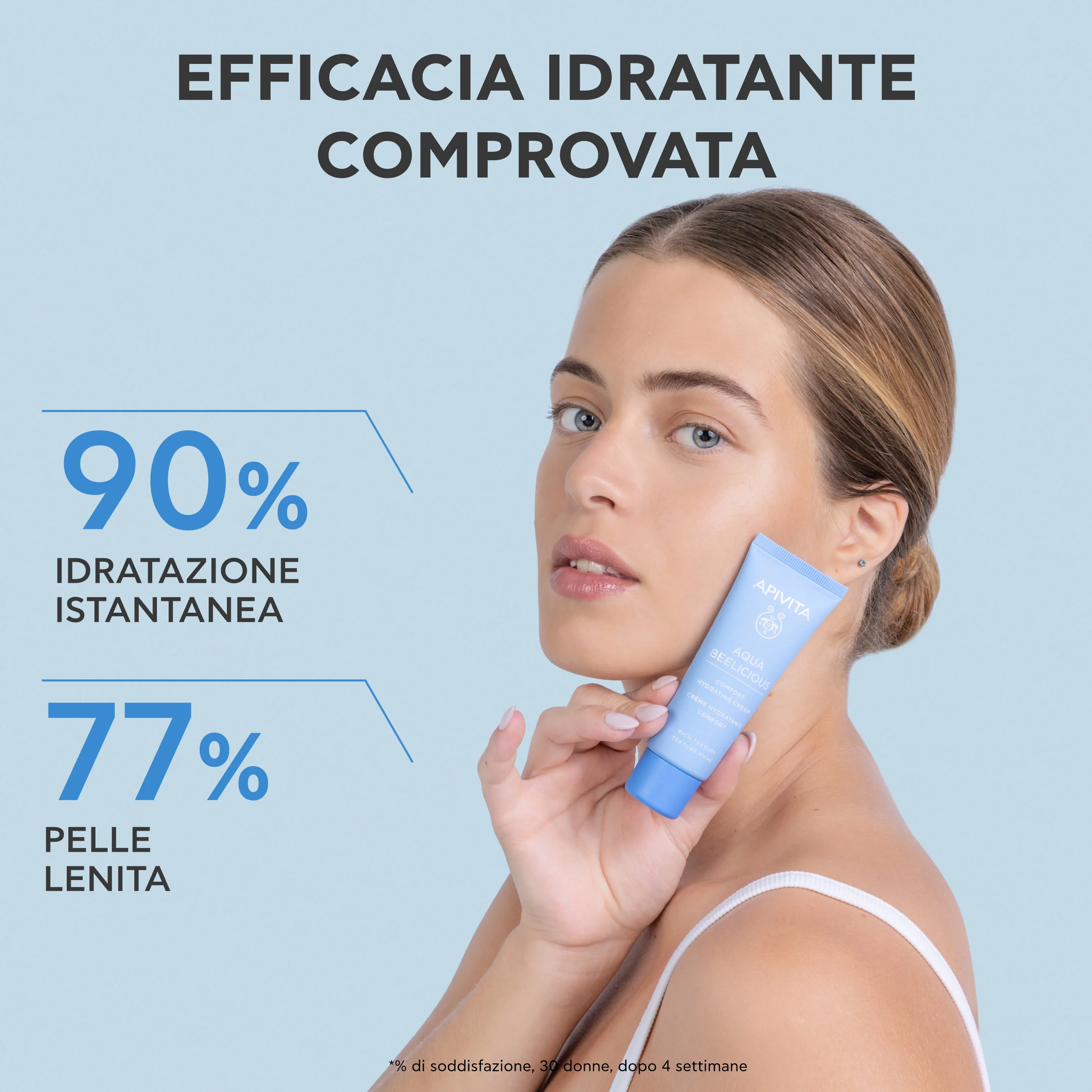 Apivita Aqua Beelicious Crema Comfort 40 ml Idratante