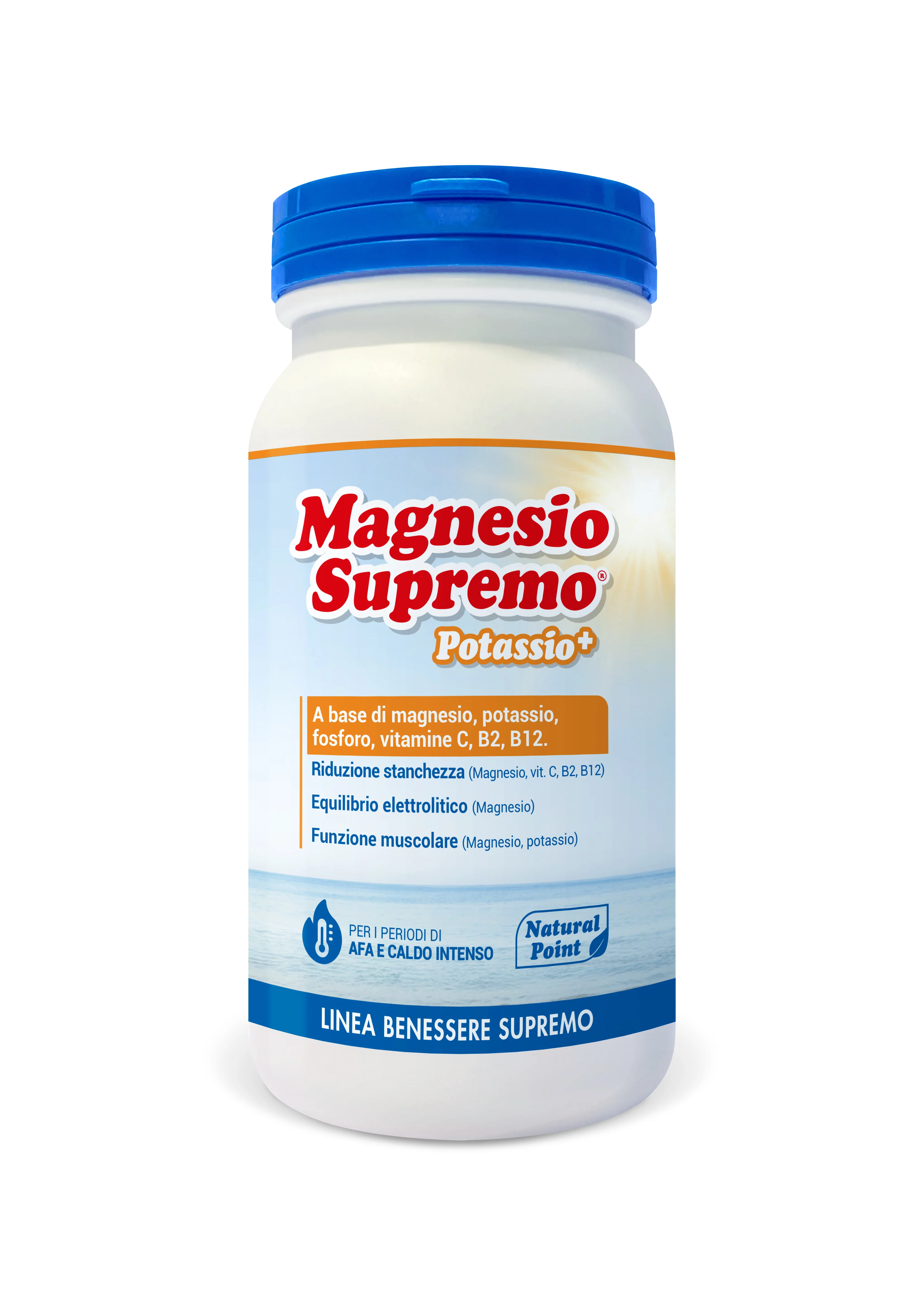 Magnesio Supremo Potassio+150 g Riduzione Stanchezza