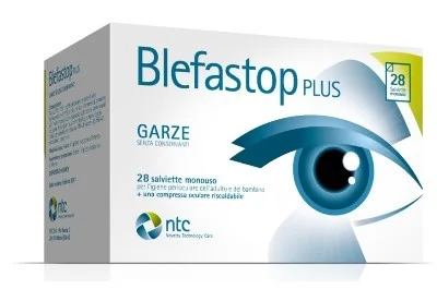 Blefastop Plus Garze Oculari In Cotone Monouso Lenitive 28 Pezzi