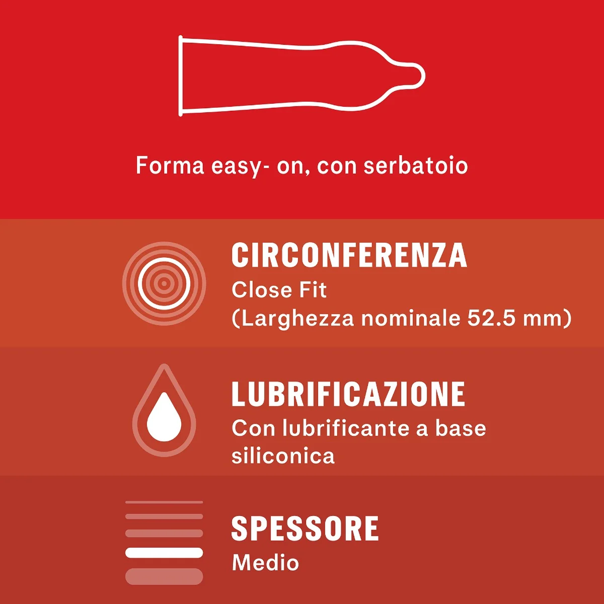 Durex Love Preservativi Con Forma Easy-On 6 Pezzi