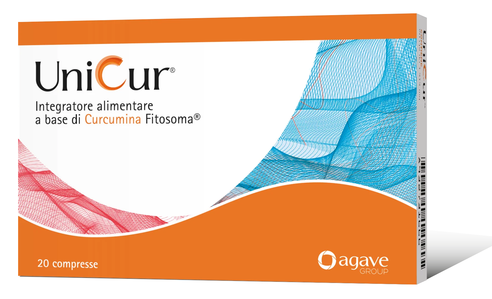 Unicur Curcumina 20 Compresse Azione Antiossidante