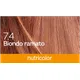 BIOKAP NUTRICOLOR TINTA PER CAPELLI 7.4 BIONDO RAME