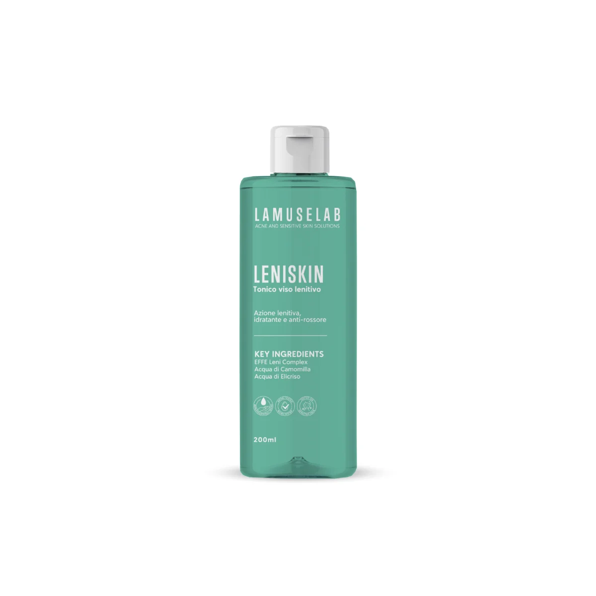 Lamuselab Leniskin Tonico Viso Lenitivo 200 ml Pelli Sensibili