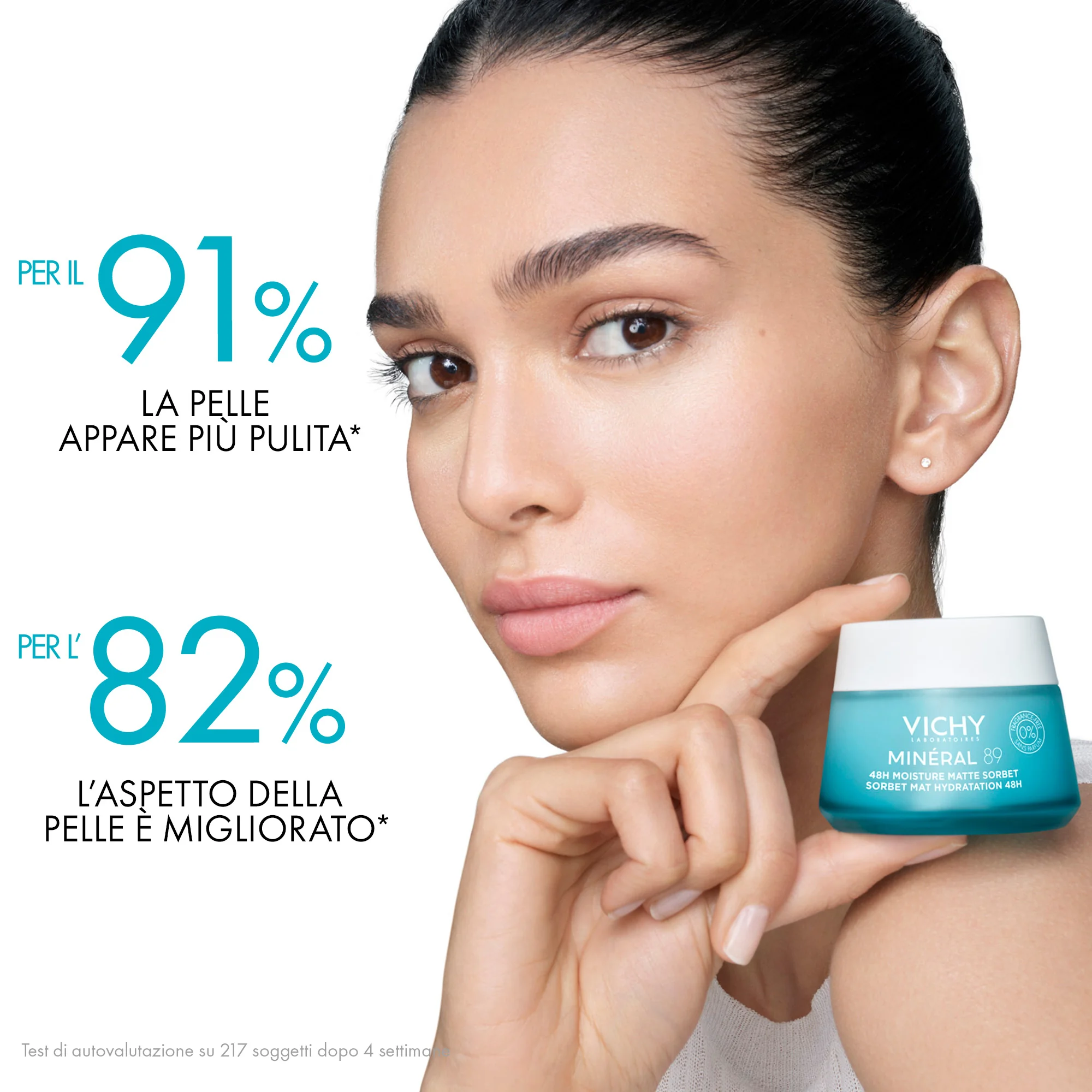Vichy Mineral 89 Oily Skin Cream 50 Ml Gel sorbetto idratante