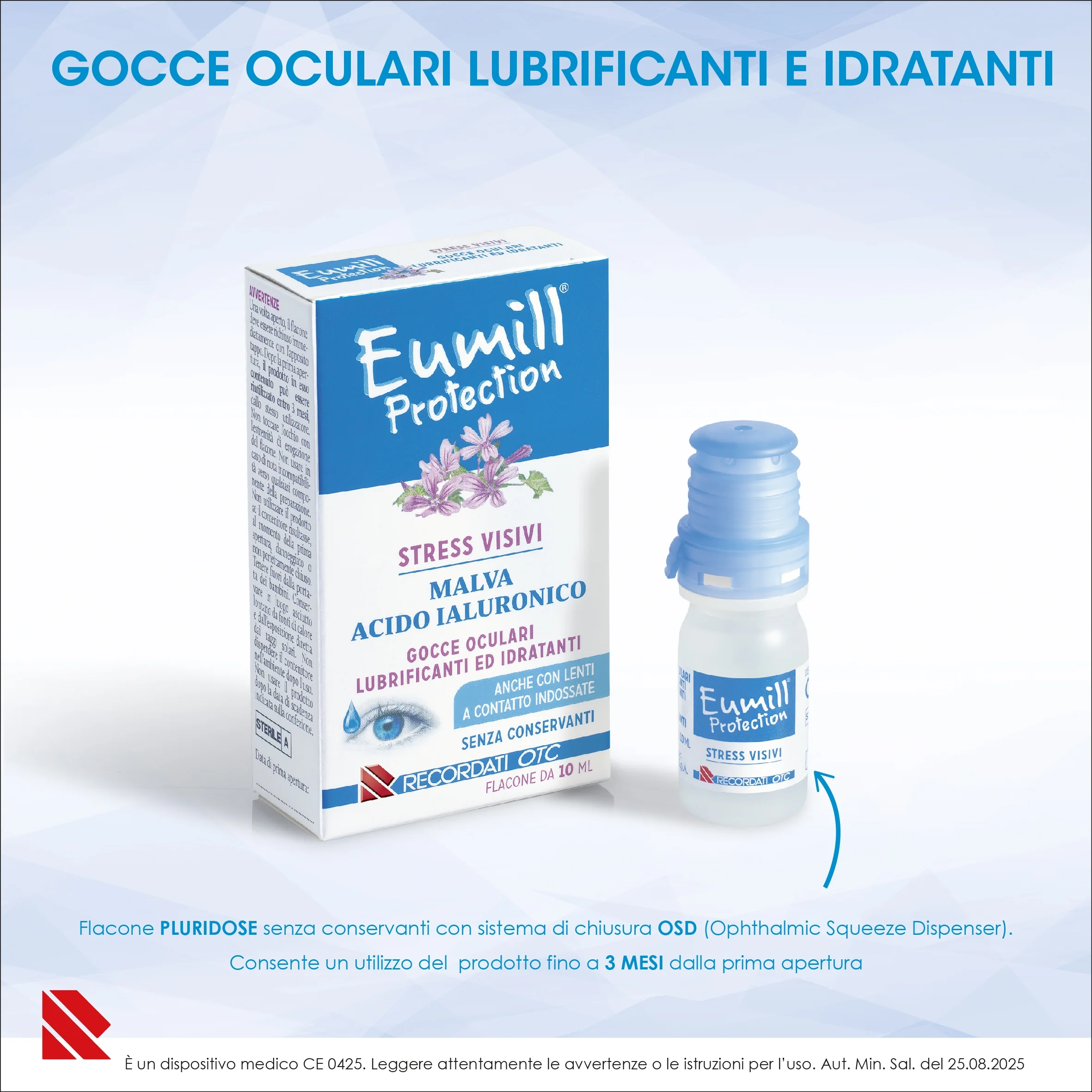 Eumill Gocce Oculari Protection Protezione Occhi