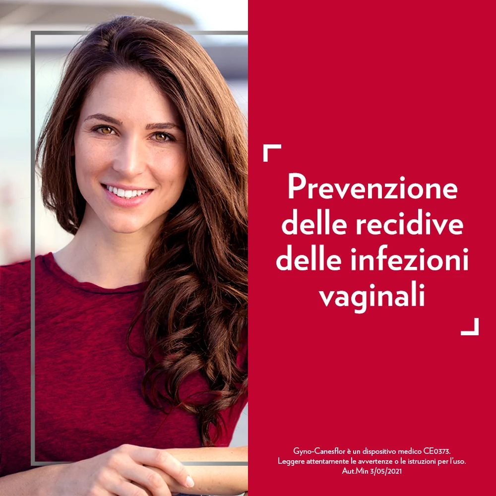 Gyno-Canesflor 10 Capsule Vaginali Ovuli con Lattobacilli