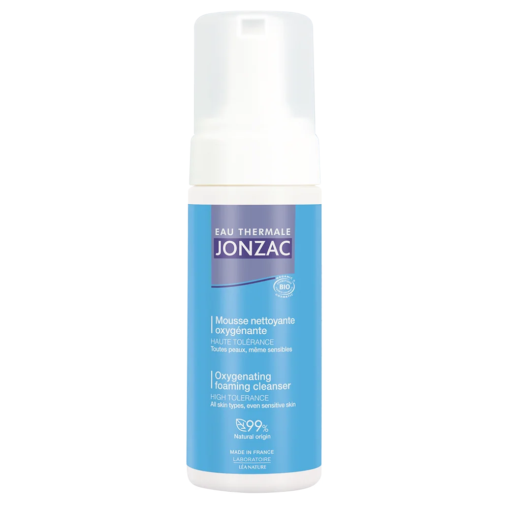 Jonzac Rehydrate Mousse Detergente Ossigenante 150 Ml Strucca e Purifica