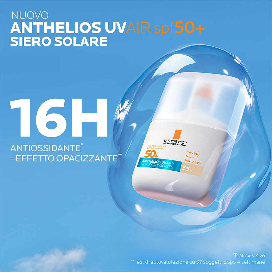 Anthelios UVAir Tinta Chiara SPF50+ 50ml Siero solare ad assorbimento rapido