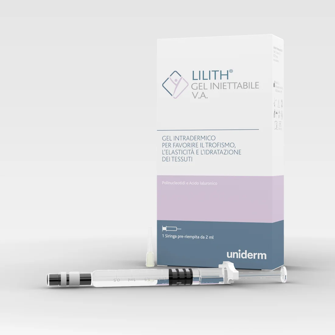 Lilith Gel Iniett Sir+Ago 2 Pezzi Intradermiche uso medico