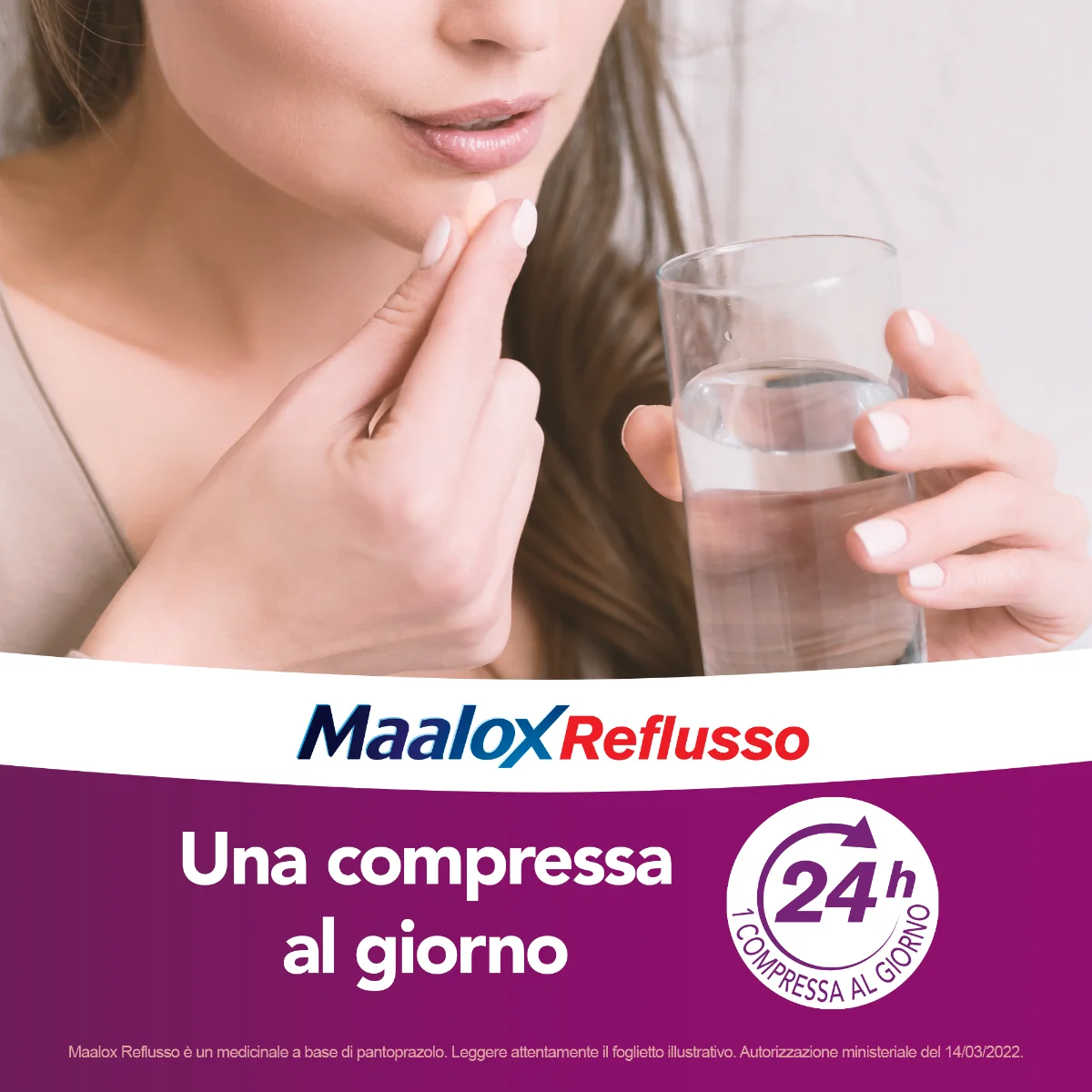 Maalox Reflusso 20 mg 7 Compresse Pantoprazolo