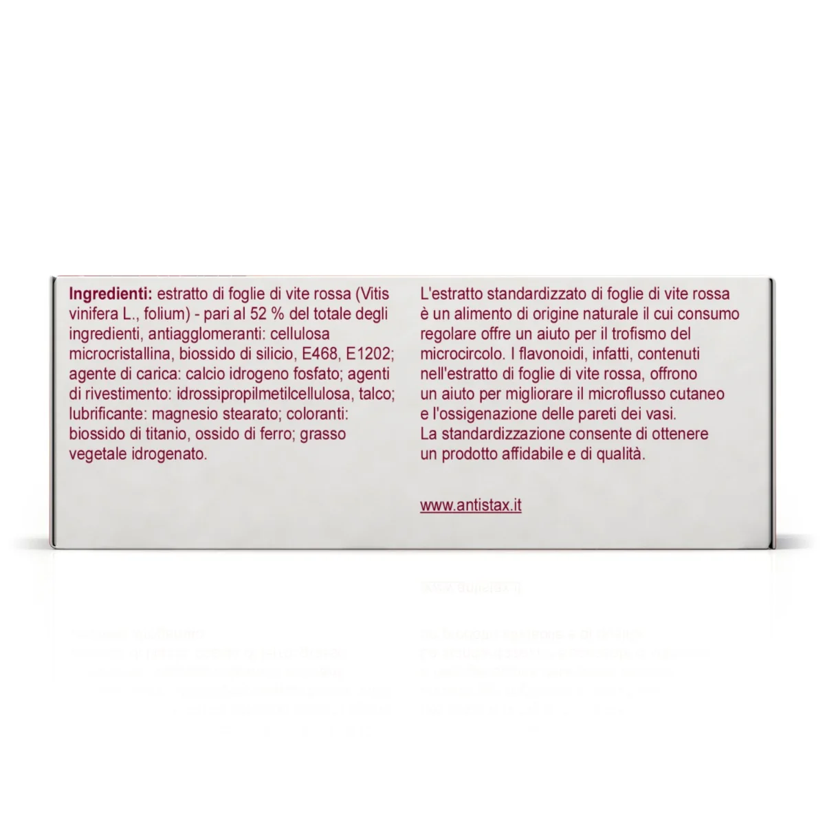Antistax 60 Compresse Integratore per il Microcircolo