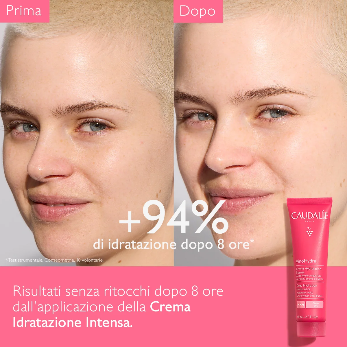 Caudalie Vinohydra Crema Idratazione Intensa 60 Ml