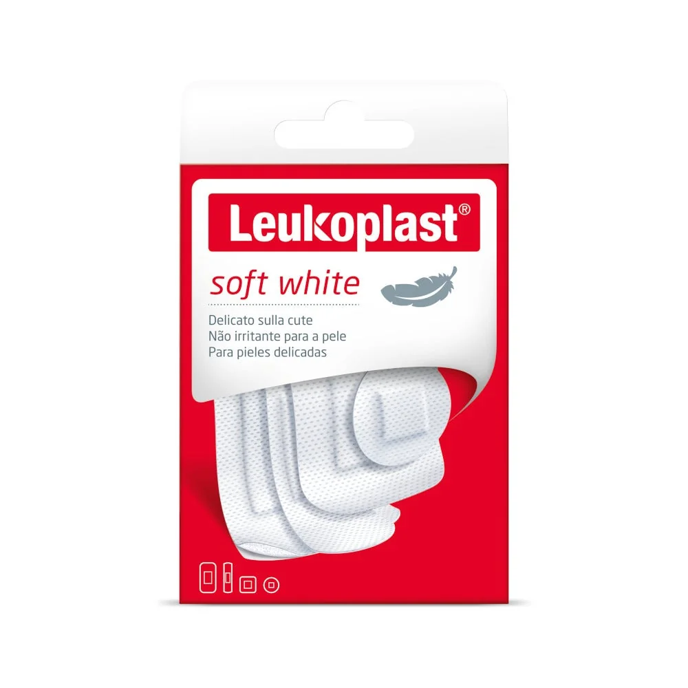 Leukoplast Soft White 40 Pezzi Ass Cerotti traspiranti