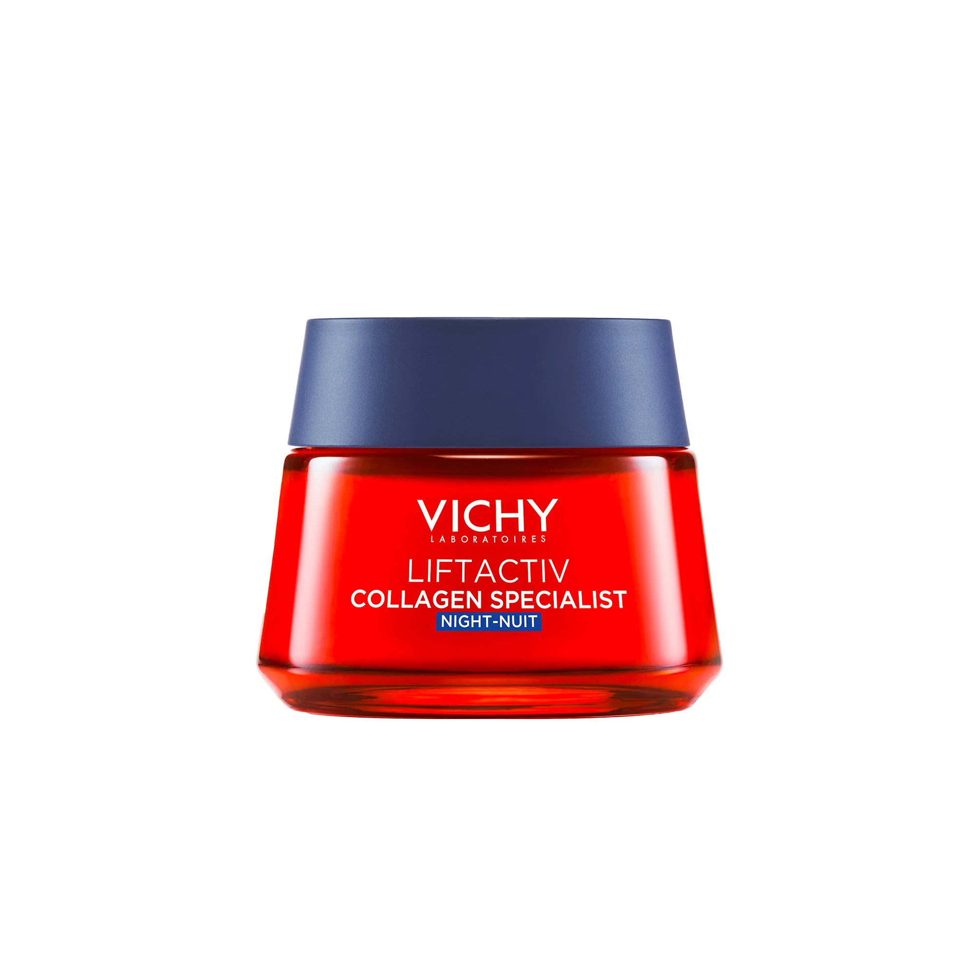 Vichy Liftactiv Collagen Specialist Crema Notte 50 Ml Anti-età con Peptidi Pro-Collagene