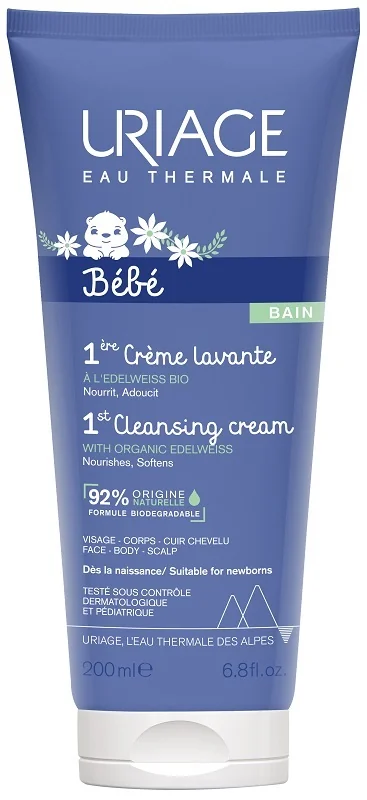 Uriage Bebe Creme Lavante 200 Ml Uso Quotidiano