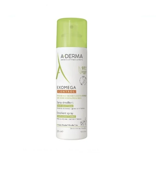 Aderma Exomega Spray Emolliente 200 ml Lenitivo e Anti-Prurito