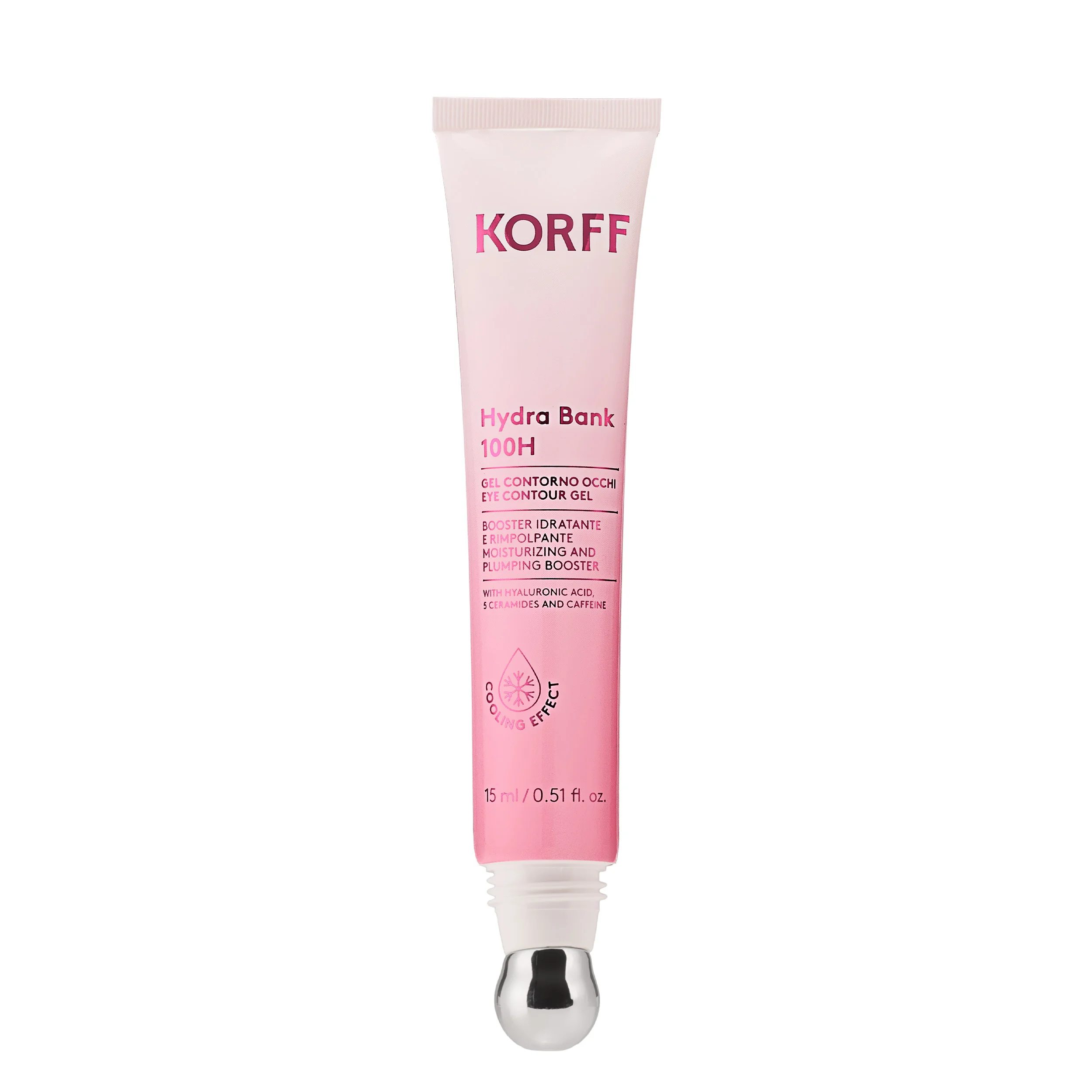 Korff Hydra Bank 100H Contorno Occhi 15 Ml Idratante e Rimpolpante