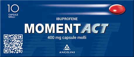 MomentAct 400 mg 10 Capsule Molli - Ibuprofene Antinfiammatorio
