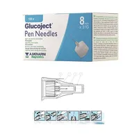 Glucoject Pen Needles 31G 8mm Aghi per Penne da Insulina 100 Pezzi