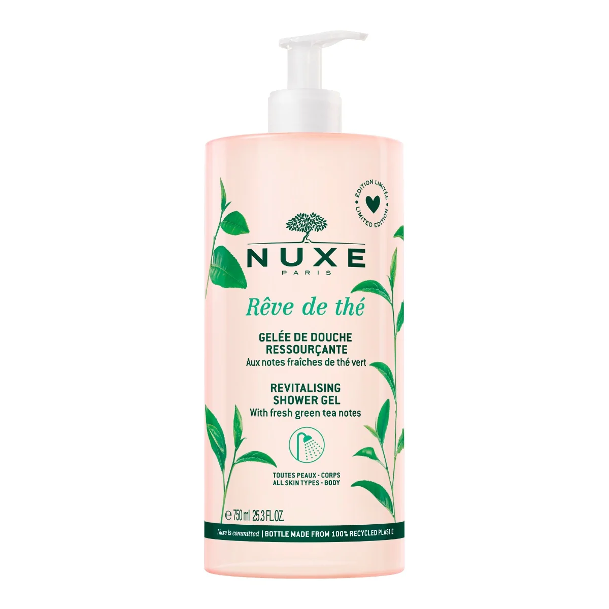 Nuxe Reve De The Gel Doccia 750 ml Detergente Quotidiano