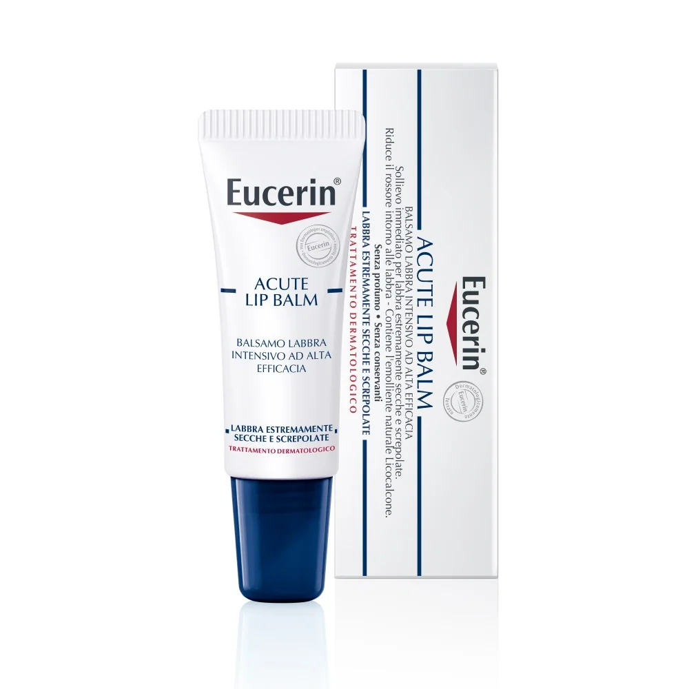 Eucerin Acute Lip Balm 10 ml Balsamo Labbra Intensivo