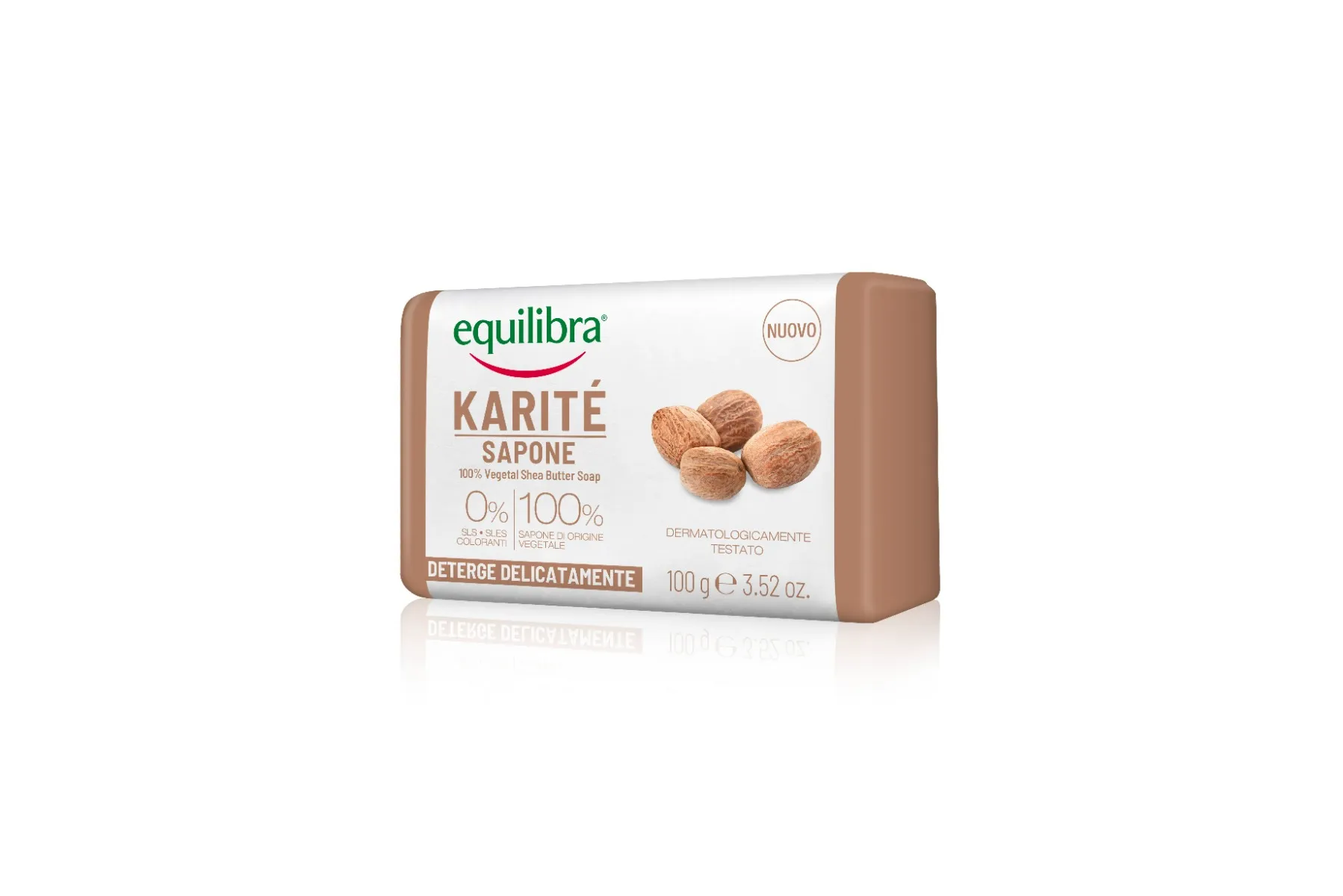 Equilibra Kit Mani Karitè Sapone 100% Vegetale 100 g + Crema Mani 100 ml