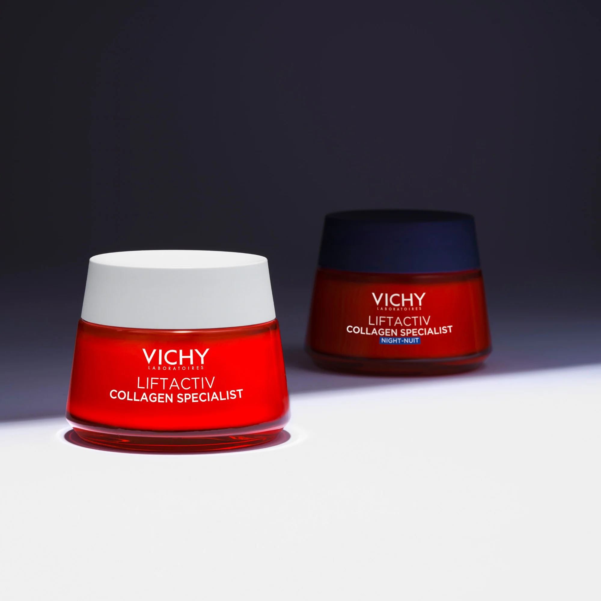 Vichy Liftactiv Collagen Specialist Crema Notte 50 Ml Anti-età con Peptidi Pro-Collagene