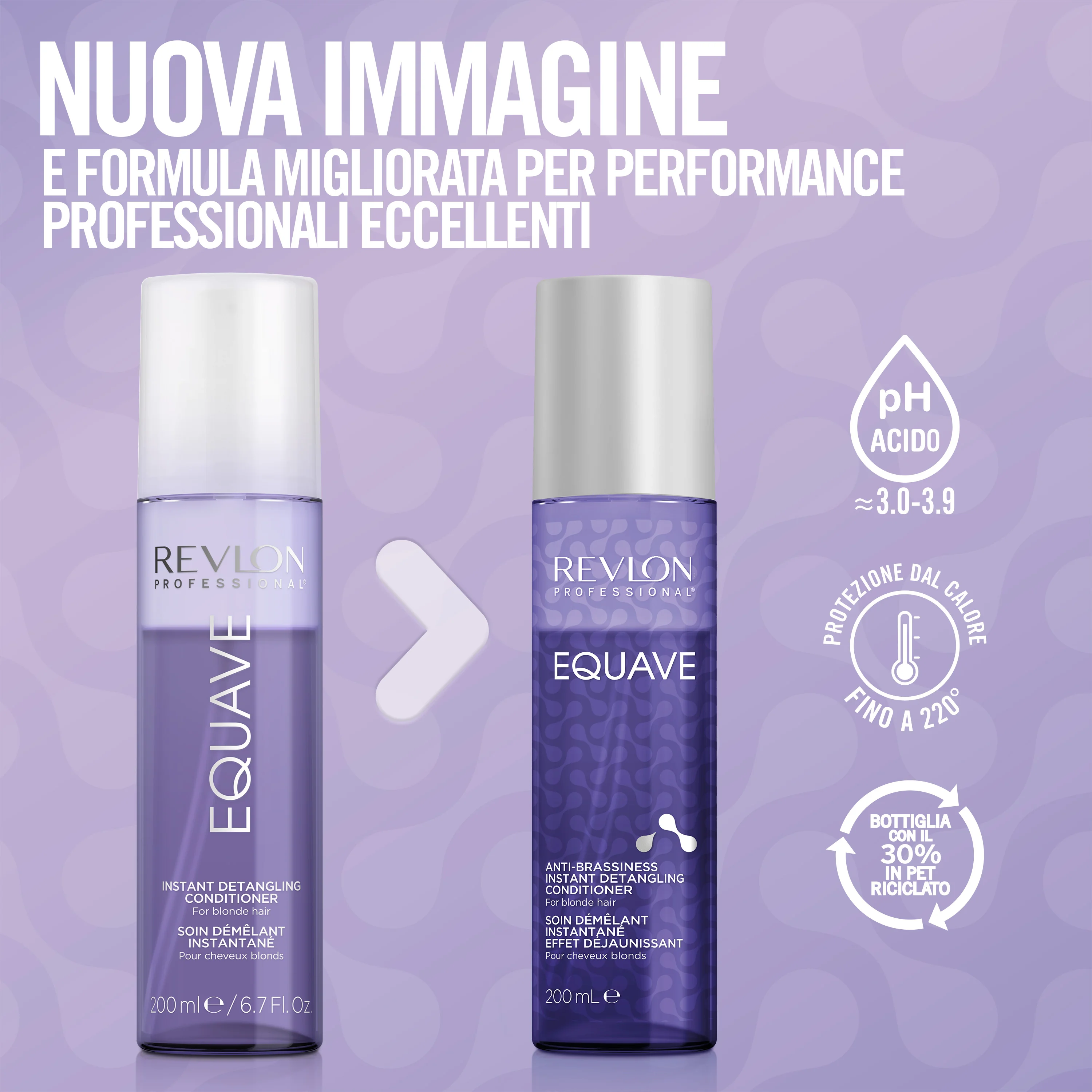 Revlon Equave A/Brassiness I D Conditioner 200 ml Districante bifasico senza risciacquo