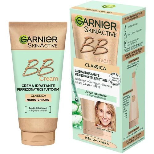 Garnier Skinactive Bb Cr Ch-Me BB Cream per Pelle Uniforme e Idratata