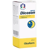 Dicoson Gocce Integratore di Melatonina 25 ml