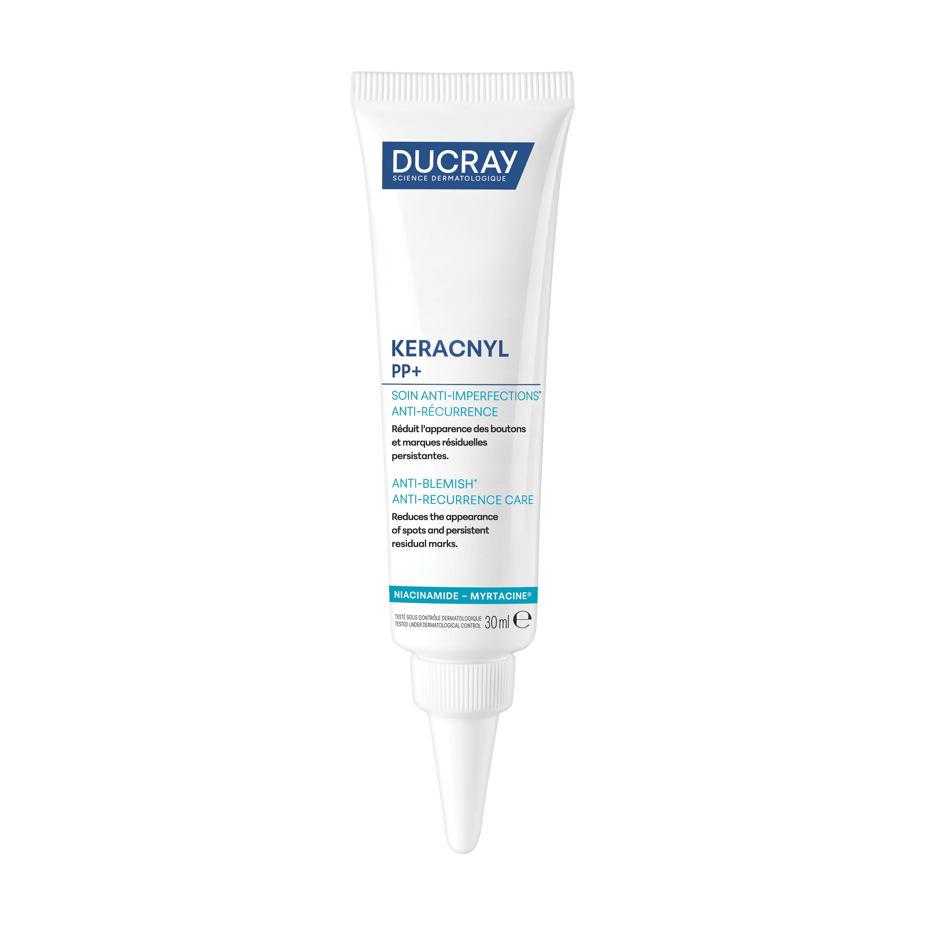 Ducray Keracnyl  PP + Crema Anti-imperfezioni 30 ml Per Pelle Grassa e Acneica