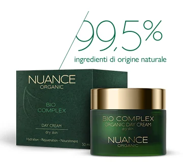 Nuance Organic Crema Giorno Pelle Secca 50Ml Azione Idratante
